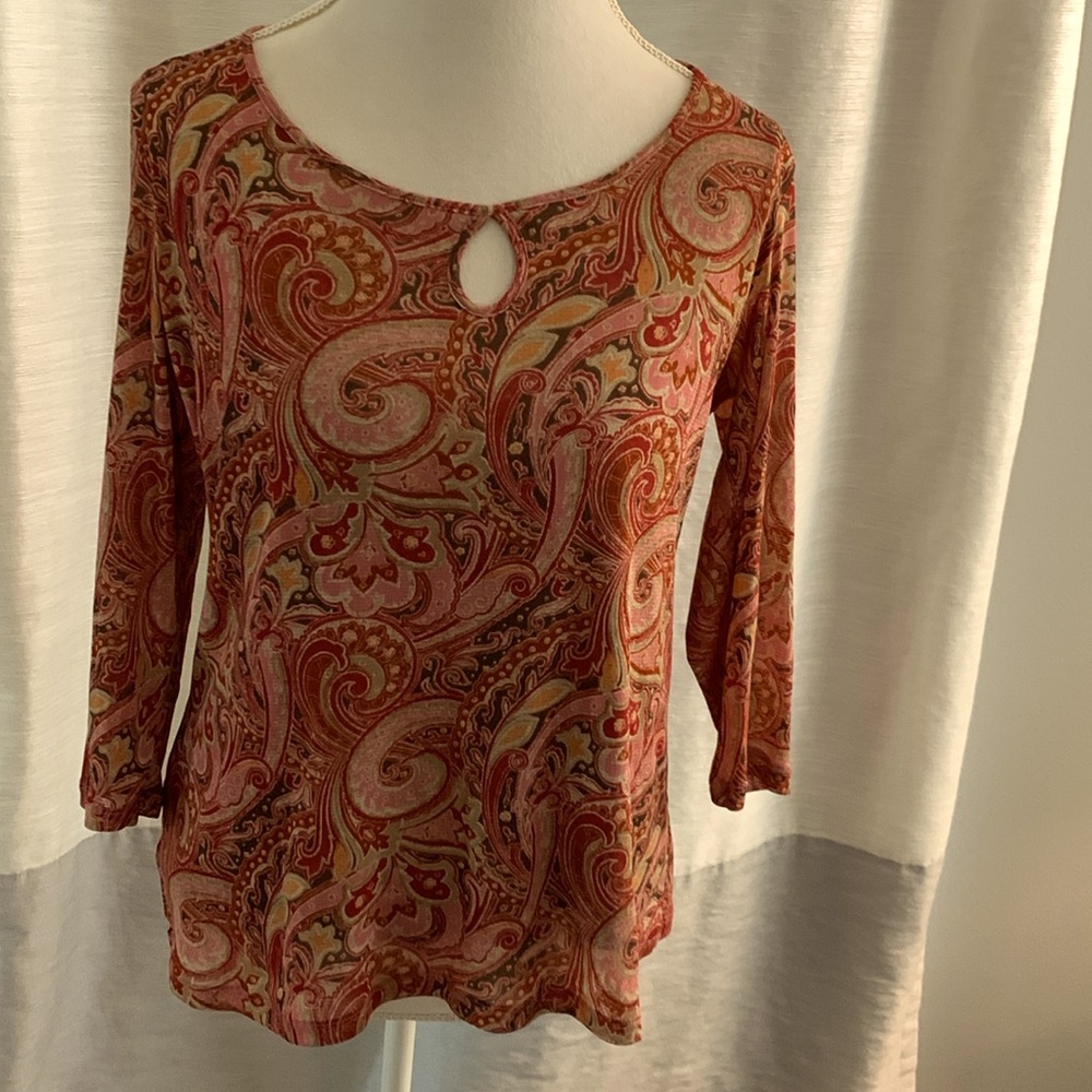 Villager by Liz Claiborne top size 1
